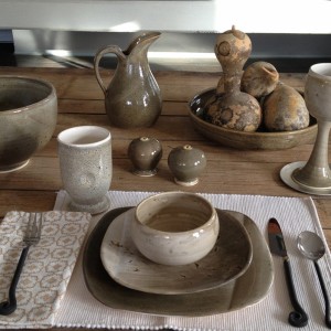 Finished Items from Pottery Painting Class