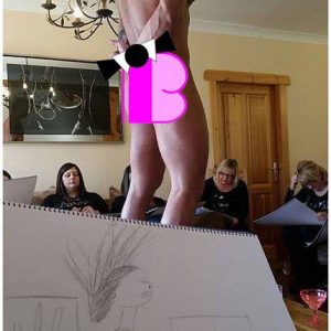 Hen Party Life Drawing Session